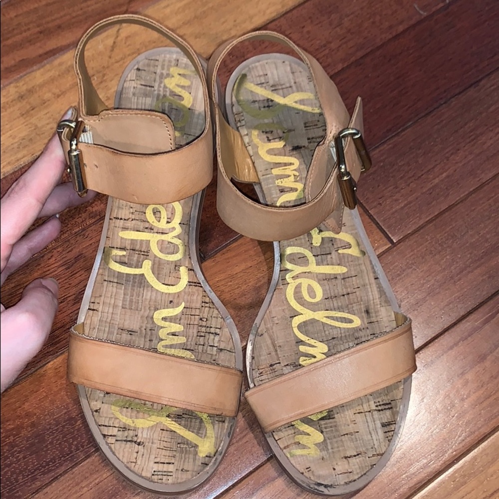 Sam Edelman Sandal with Gold Heel